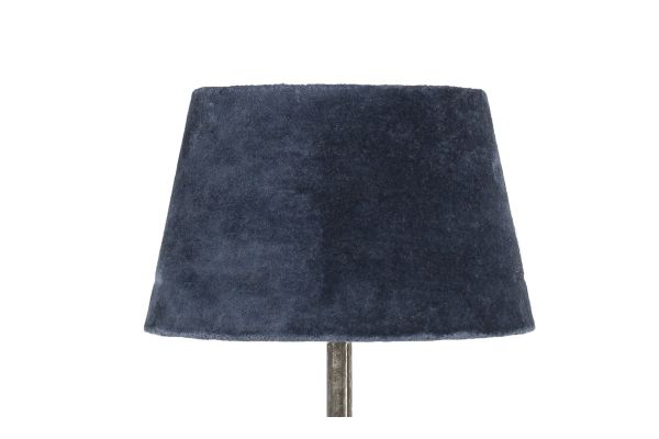 Velvet Small Shade Midnight Blue, Table Lamp Shades Uk